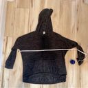 Paper Crane  Hoodie String Drawstring Women's Cropped Gray Pullover With Pockets Photo 7