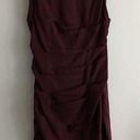 EXPRESS  ruched sleeveless‎ Midi Dress Photo 0