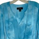 Karen Kane  Island Rhythm Blue Top nwt Photo 1