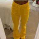 Edikted Flare Yellow Pants Photo 0