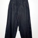 Nordstrom Fifteen Twenty High Waisted Drawstring Crop Wide Leg Pants Black Size XS Photo 4