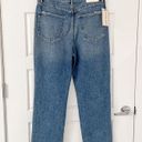 GRLFRND NEW  Amanda Mid Rise Straight Jeans Abbot Kinney Photo 5