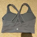 Lululemon Grayish Blue Sports Bra Size 4 Photo 1