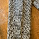 Christopher & Banks  sweater women’s medium gray long sleeve knit cowl neck Photo 2