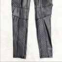 Spanx  Faux Leather Moto Leggings Photo 3