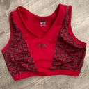 FILA  Red Logo Sports Bra Photo 2