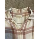 Thread and Supply  White & Maude Plaid Button Down Long Sleeve Top M Photo 1