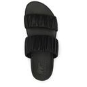 Sorel  Women's Roaming Two Strap Slide Sandal - Black Size 6.5 Sandals Double Photo 1