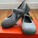 NWT Ped Lite Rose gray Y2K trendy fabric Mary Jane shoes, size 9 W fall preppy Photo 0