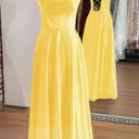 yellow prom dress Size 0 Photo 1