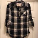 Arizona Jeans Arizona Jean Co Plaid Button Down Shirt Small Photo 0