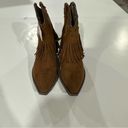 Dingo  Cassidy Rust Fringe Studded Western Boots Size 7.5 Photo 1