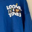 Looney Tunes  Graphic shirt That's All Folks Womens Medium Ladies L Blue Photo 1