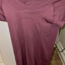 Lululemon Swiftly Tech Short Sleeve in Maroon / Mauve Photo 0