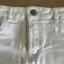 ZARA White Denim High Waist Shorts Size 2 Photo 2