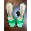 Tony Bianco  Serri Sandal in Vinylite & Lime Nappa 9 New Womens High Heels Photo 5