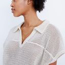 Madewell  Crochet Polo Top size Small Photo 1