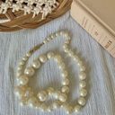 American Vintage Vintage “Friday” Pearl Small to Large Necklace 25” Chunky Statement Layering  Photo 5