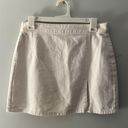 Princess Polly White Denim Skirt Photo 0