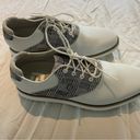 FootJoy Women’s  Traditions 97904 Lightweight White w Plaid Golf Shoes Size 9 Photo 6