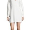 Alexis  Ellena Bishop-Sleeve Mini Dress in White Photo 9