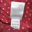 Live Love Dream Aeropostale  Waffle Knit Nightgown Long Sleeve Womens Size S Red Photo 5