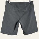 Tory Burch  Sport Gray Mid Rise Athletic Biker Shorts Size Large Photo 2