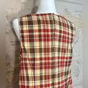 Faded Glory  Authentic Vintage 90s 100% Cotton Plaid Mini Dress with Zip Up Back Photo 5