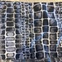 Strut this  Women’s grey & White Snake Print Leggings - One Size Photo 4