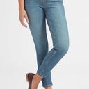 Everlane  Size 26 THE HIGH RISE SKINNY Ankle Crop Jean Medium Wash Cotton Stretch Photo 0