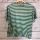 Lacoste Vintage 90s Izod  Striped Alligator Logo T-Shirt M Photo 2