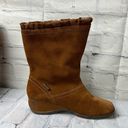 Sporto  abbey leather suede boots faux fur lining weatherproof size 6.5” Photo 6