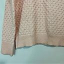 Barney’s New York Barneys New York Women’s Textured Turtleneck Sweater Pink Size Medium FLAW Photo 2