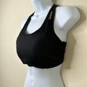 Reebok  Black Racerback Sports Bra Women's Medium Photo 1