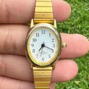 Vintage Quartz Gold Tone Water Resistant Analog Wristwatch 30M Photo 0