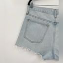 Madewell  Relaxed Denim Shorts Jean Cut Off Fray Raw Hem Light Wash Blue Size 29 Photo 11