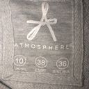 Atmosphere 𝅺 Floral Embroidered Pullover Sweatshirt Photo 1