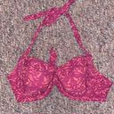 American Eagle Womens  pink and purple bikini top with underwire Photo 1