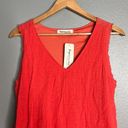 Impressions NWT  Guazy Cotton Sleeveless V-Neck Asymmetrical Dress w/ Pockets S Photo 2