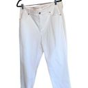 Chico's NWT  So Slimming No-Stain White Girlfriend Crops Jeans White Stretch Photo 6