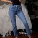 Helmut Lang  High Waisted Crop Slim Jeans Photo 0