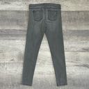 Vervet Flying Monkey Charcoal Distressed Skinny Jean Women 32 (33X31) Mid Rise USA Made Photo 4