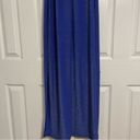 City Triangles  Sparkly Blue Bodycon Prom Maxi Dress Photo 5