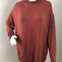 Isabel Maternity NWT  by Ingrid & Isabel Side Snap Mock Neck Top XL Photo 2