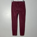 CAbi  Mauve Skinny Mid Rise Jeans Women's size 4 Photo 5