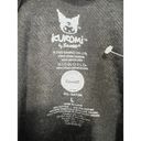 Sanrio BIOWORLD Kuromi by  Pullover‎ Graphic Sweatshirt Size L NWOT Black Photo 2