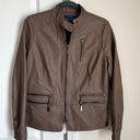 Leather Jacket Brown Photo 0