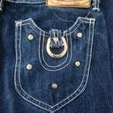 Faded Glory  Authentic Vintage 1970s Horseshoe Pocket Wide Leg Jeans Size 11 Photo 4