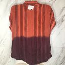 Free People  Striped Button Up Top Photo 4