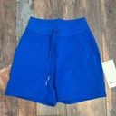 Lululemon  Womens Scuba High Rise Short 5” Relaxed Fit Size 2 Blazer Blue Tone Photo 5